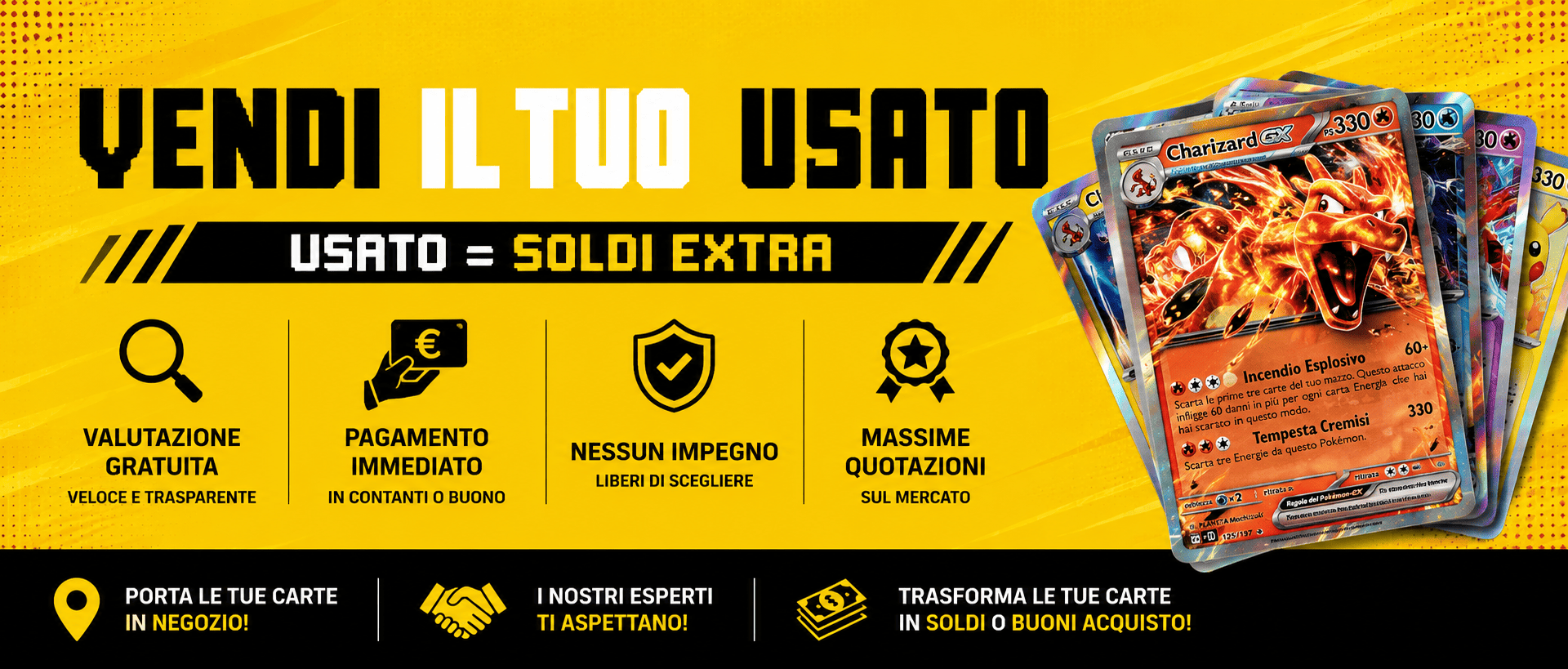 Vendere carte TCG Pokemon